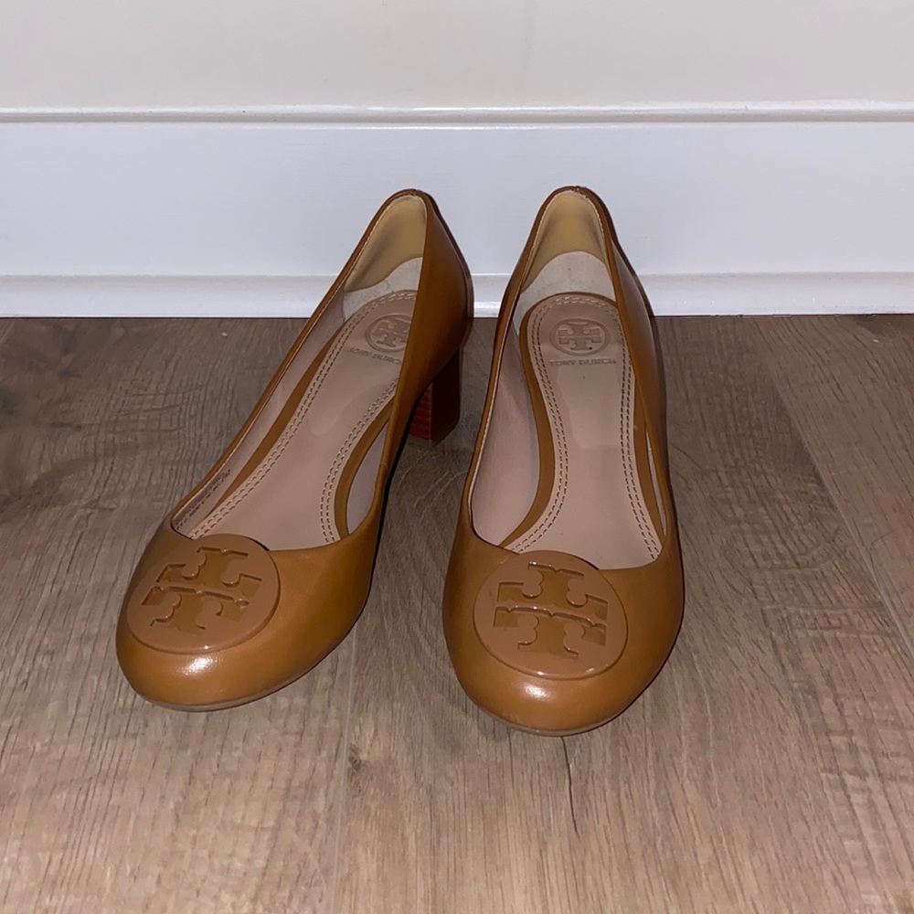 Tory Burch Logo Heels